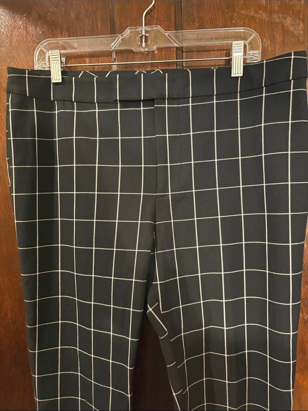 Black and white pants